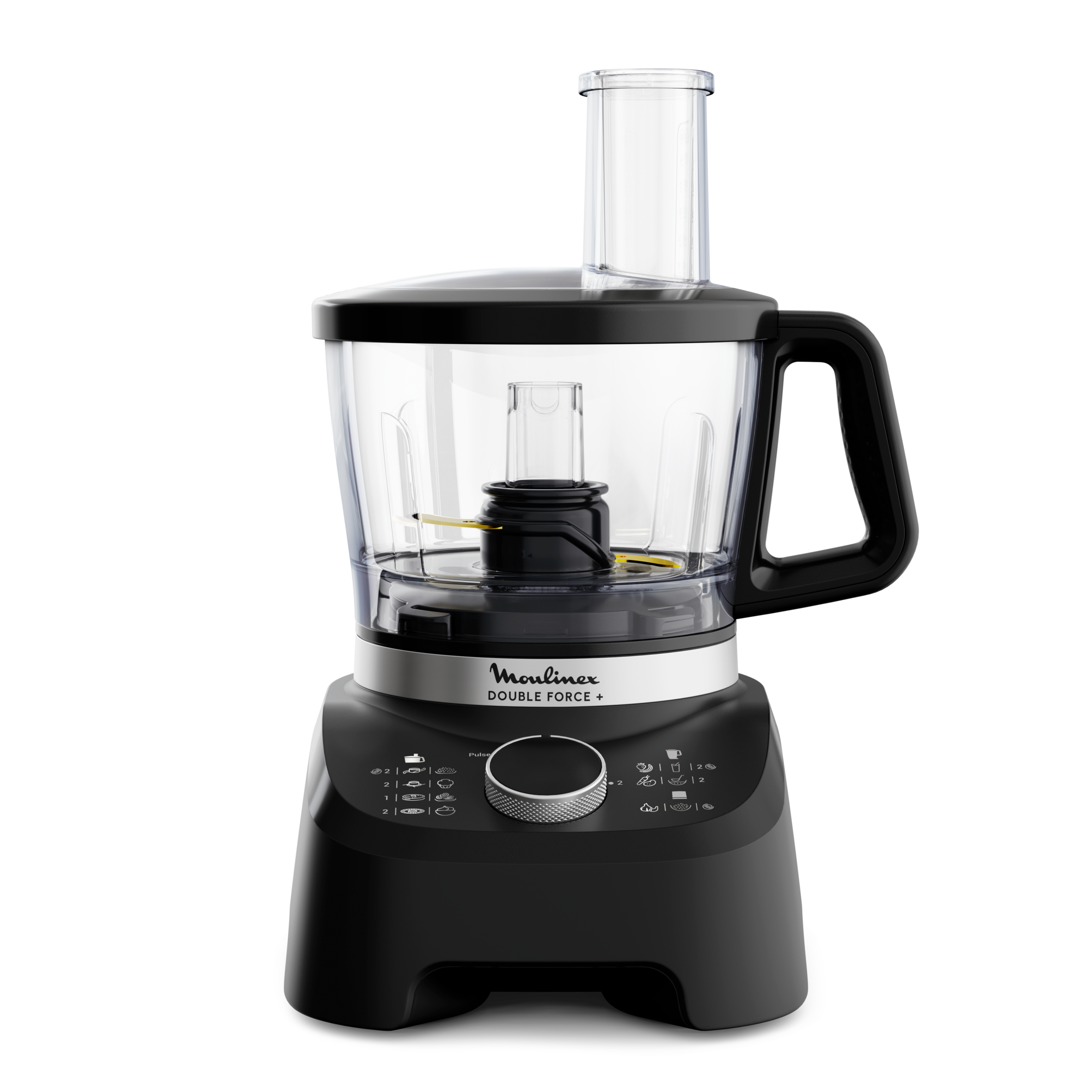Double Force, Robot multifonction, 1&nbsp;000&nbsp;W, 28 fonctions, 8 accessoires, Noir
