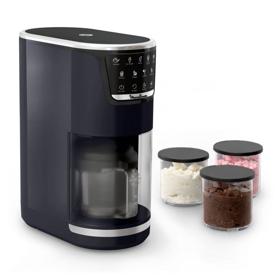 Dolci, Machine à glaces, 10&nbsp;programmes, Nettoyage automatique 