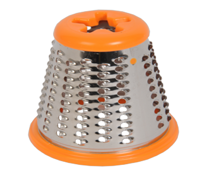 Cône à râper fin orange tout métal SS-193999