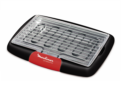barbecue posable accessimo noir/rouge