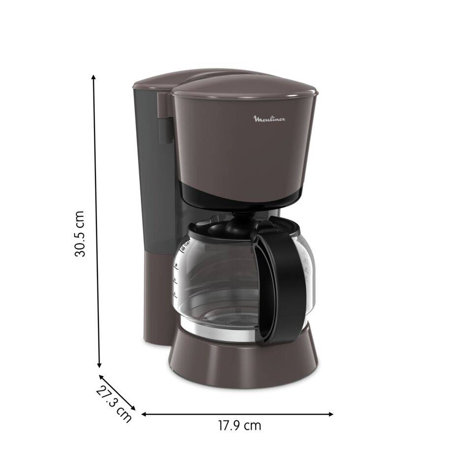 Cafetière filtre, Rio, 15 tasses, Taupe