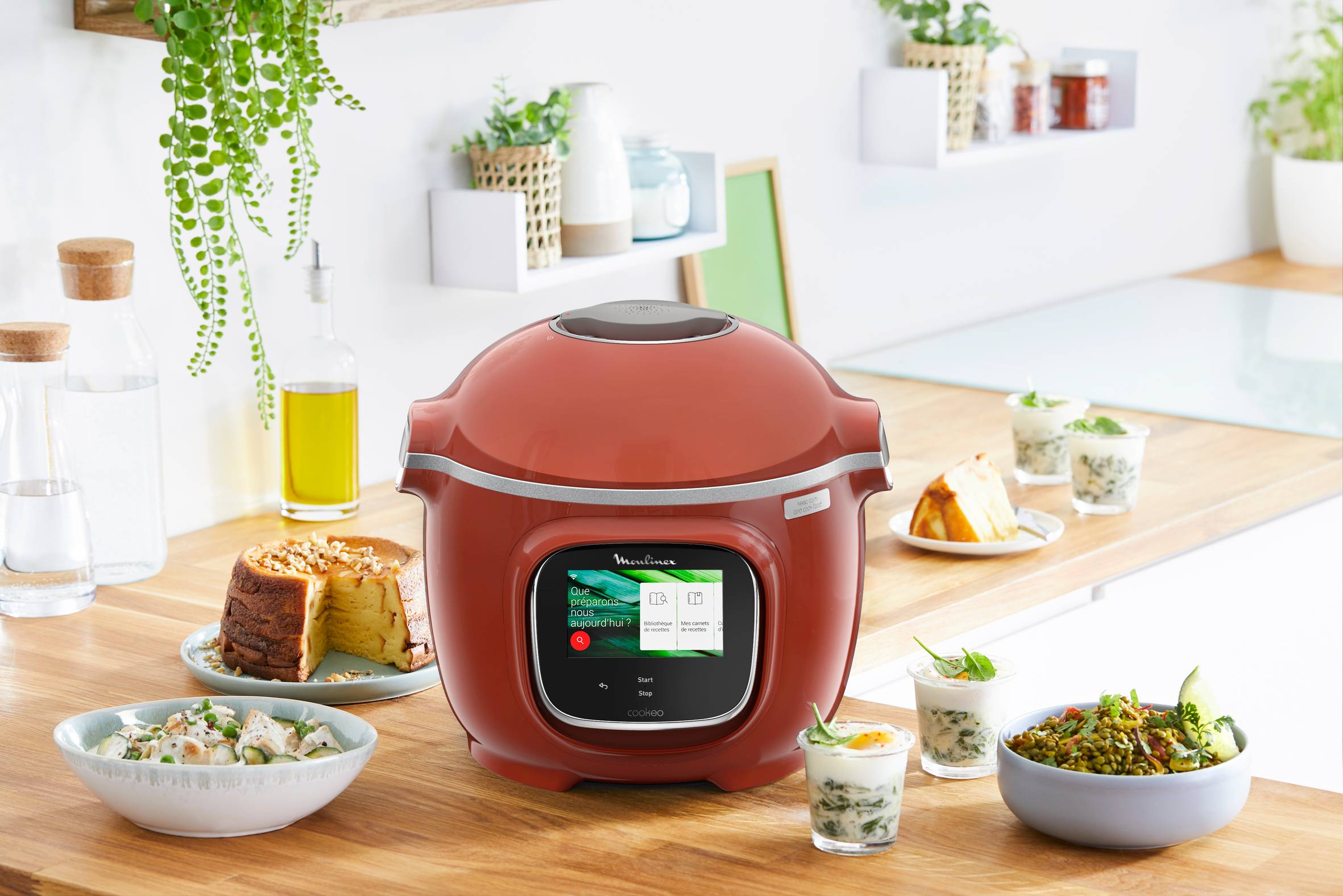 Cookeo Touch, Mullticuiseur connecté, 6L (2/6 pers.), écran tactile