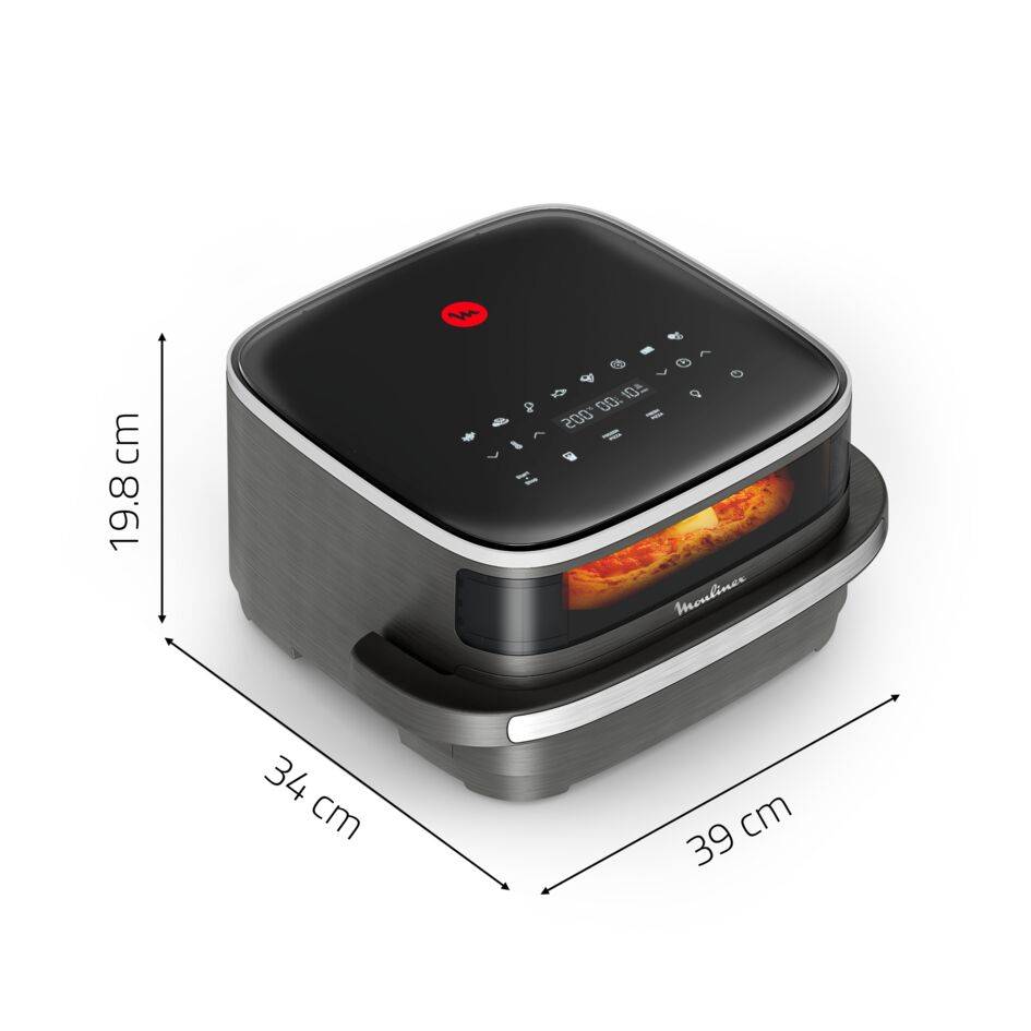 Easy Fry Surface XL, 4L, Air fryer, Gris