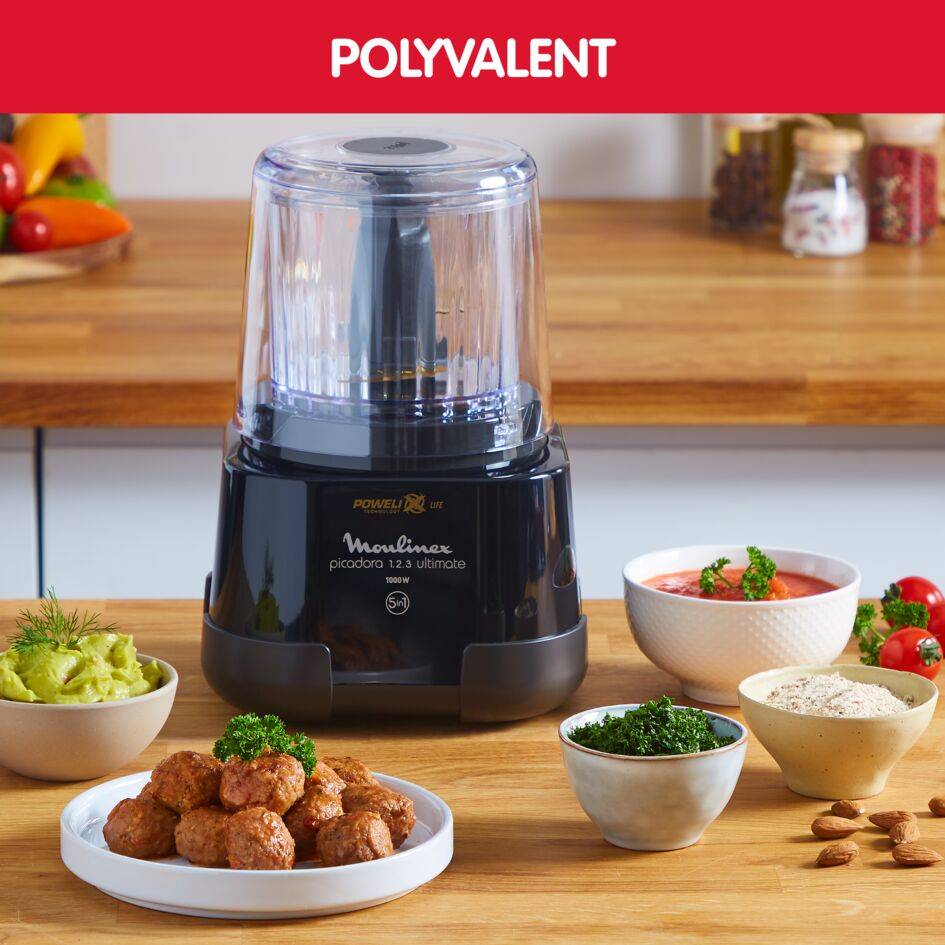 La Picadora 1,2,3 ultimate 1000 W Noire