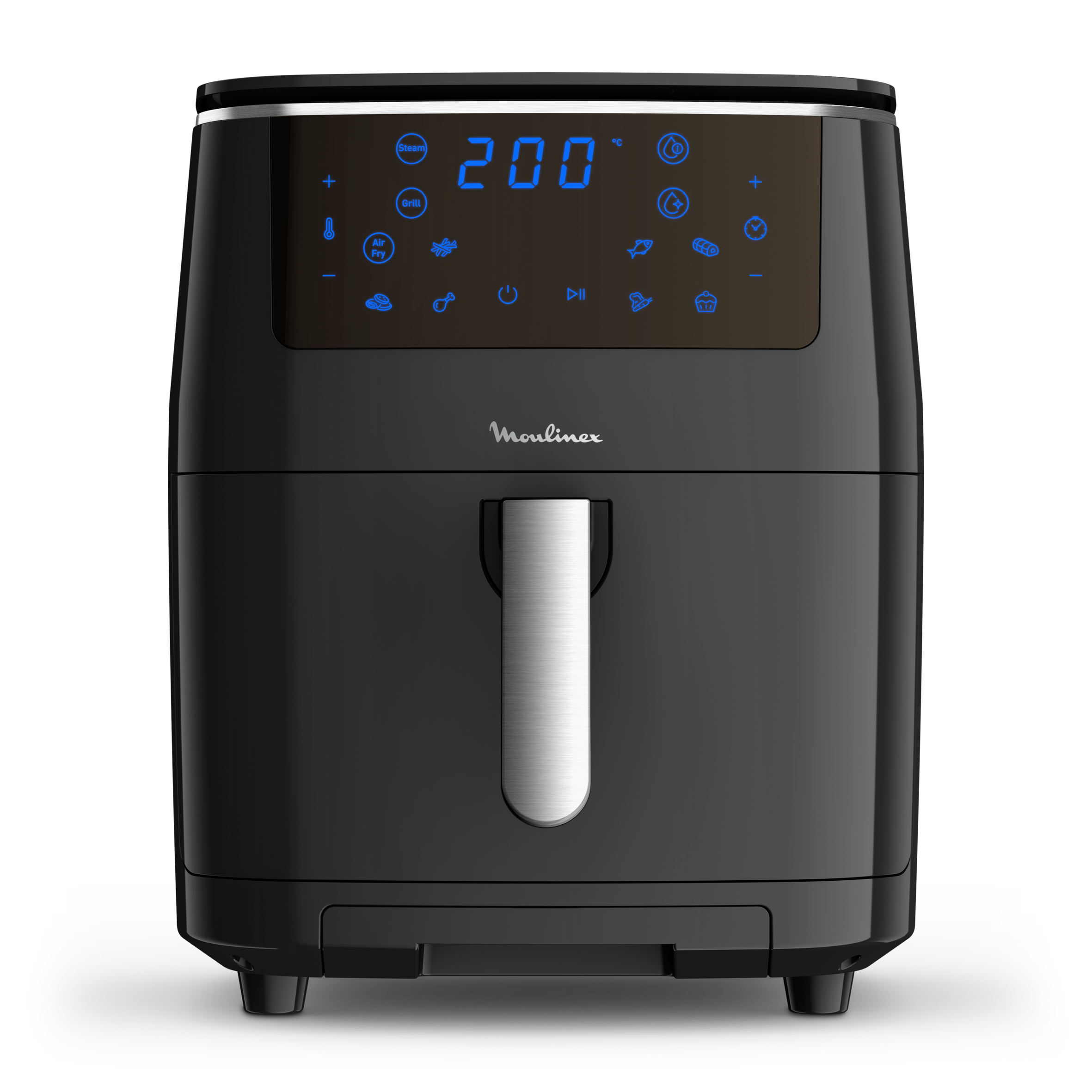 Easy Fry Grill & Steam 3-en-1, 6.5L, Air fryer, Noir