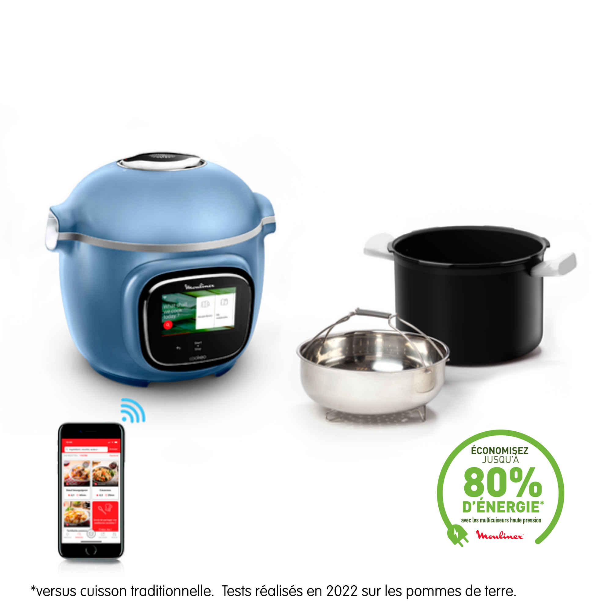 Cookeo Touch WiFi Recettes illimitées 6L