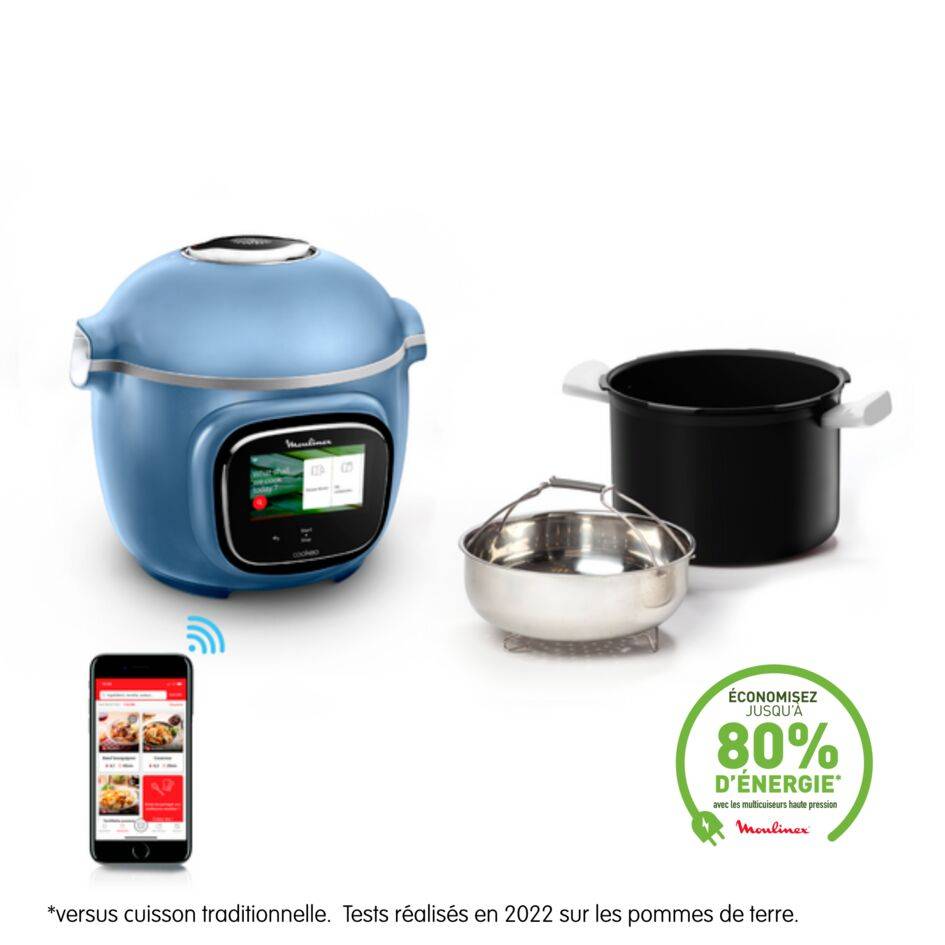 Cookeo Touch WiFi Recettes illimitées 6L    