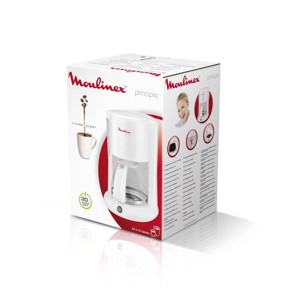 cafetiere principio blanc