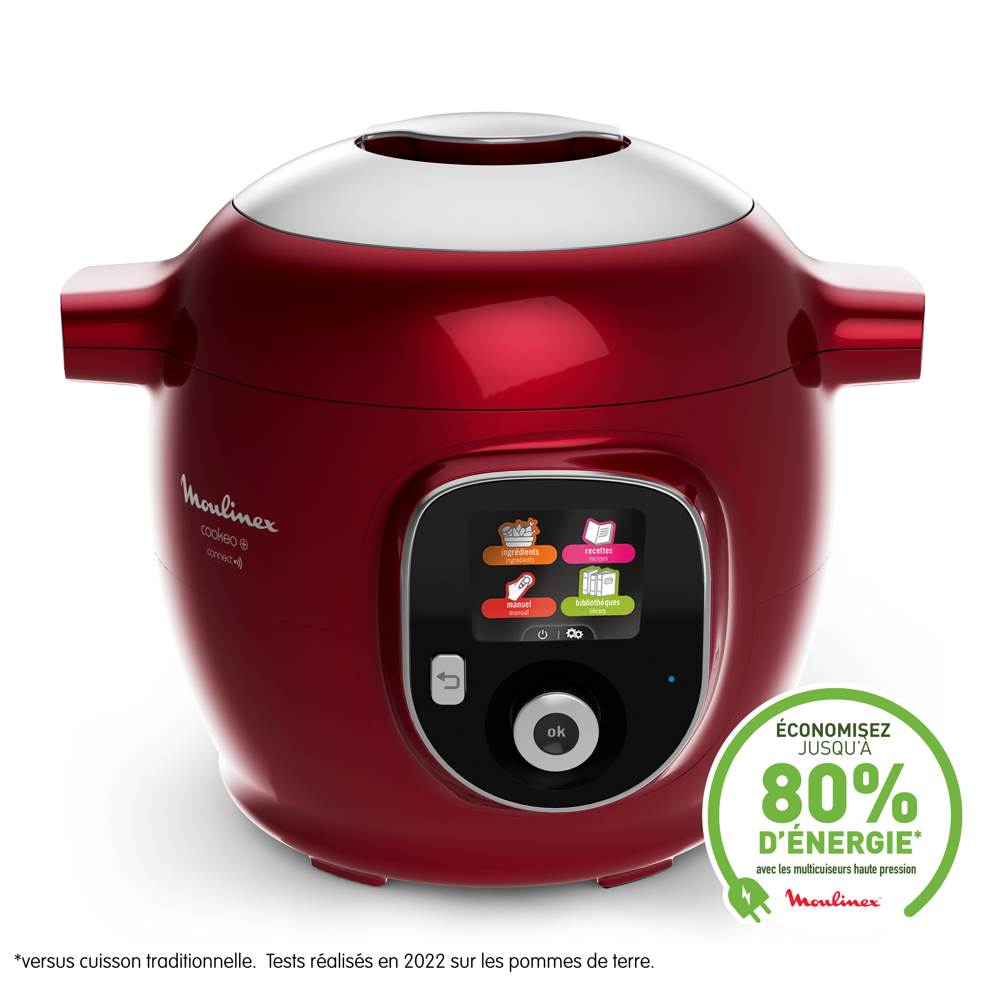 Cookeo+ 180 Recettes Rouge