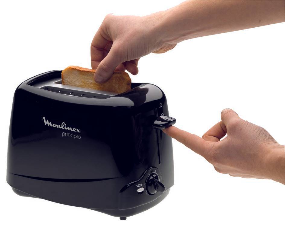 grille pain principio noir