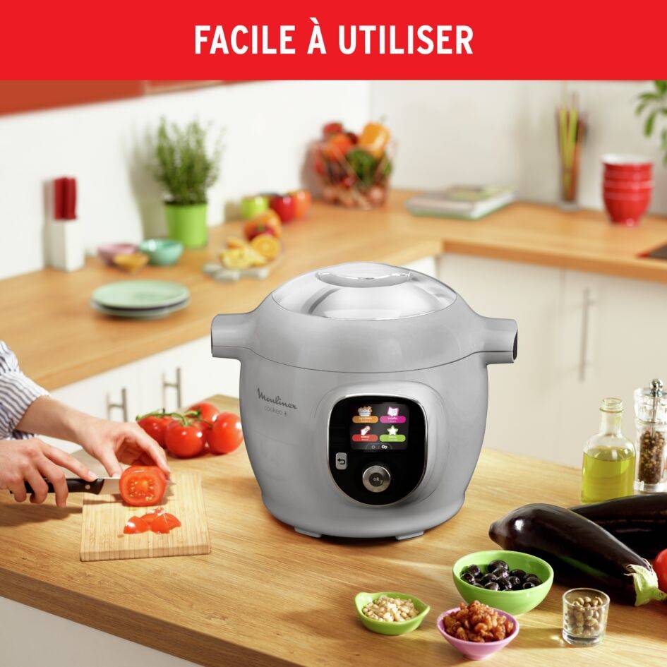 Cookeo+ 80 recettes Gris