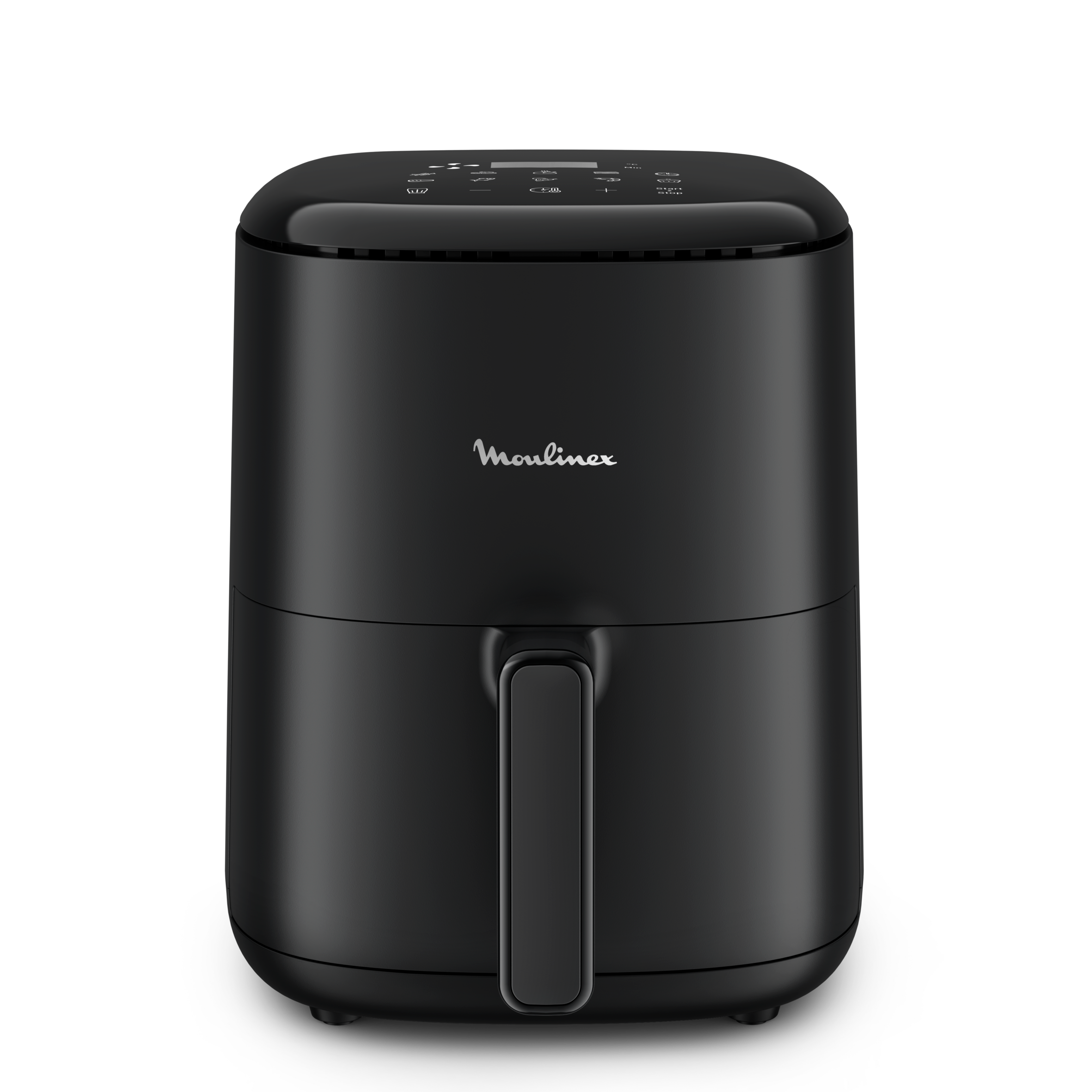 Easy Fry Compact, Air Fryer, 3 L (4 pers.), Panneau digital, 10 programmes, Noir