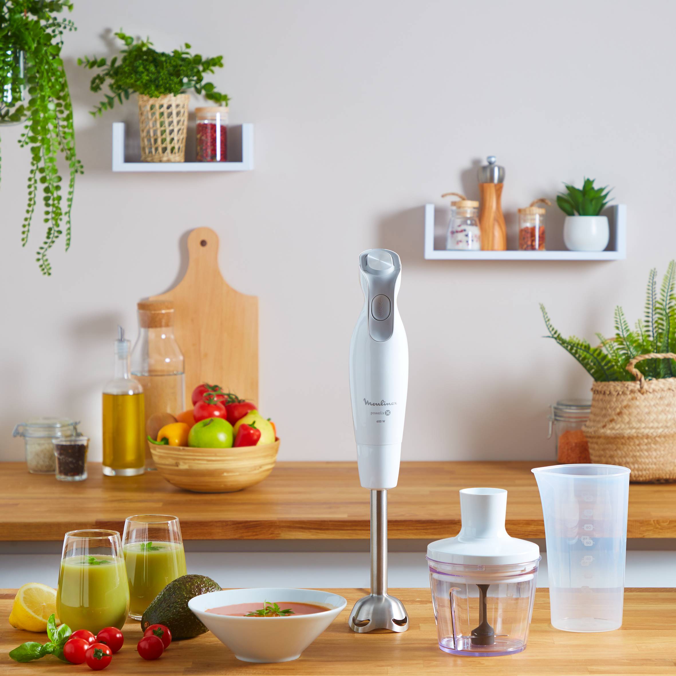 Daily chef 600 W Blanc