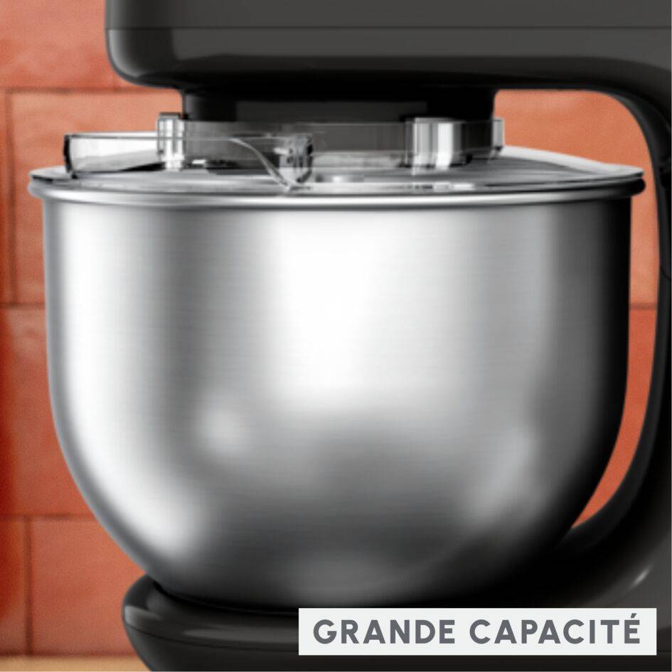 Bake Essential, Robot pâtissier, Bol de 4.8&nbsp;L, Kit de pâtisserie, 800&nbsp;W