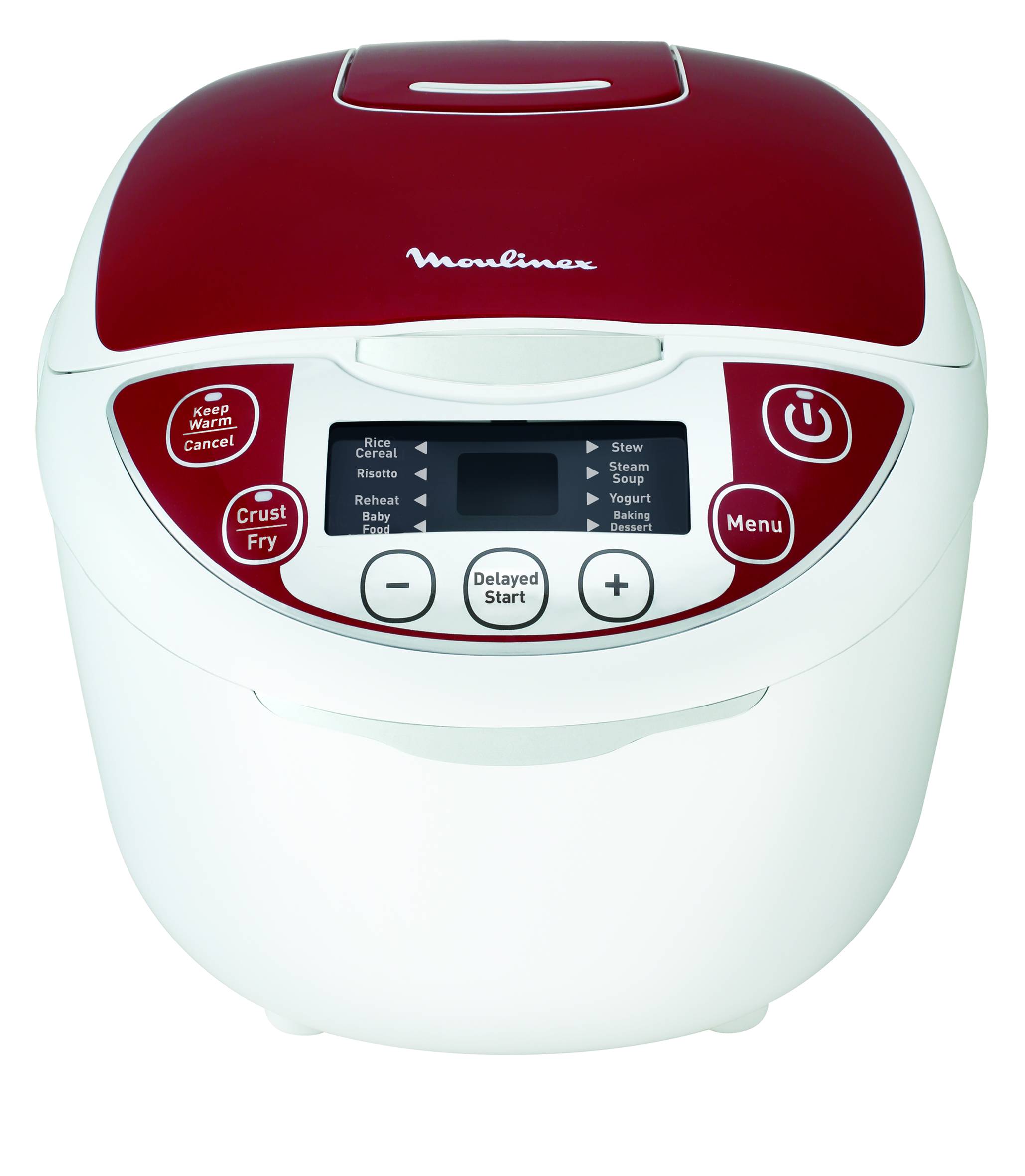 MULTICUISEUR 12 PROGRAMMES 5 L BLANC ROUGE