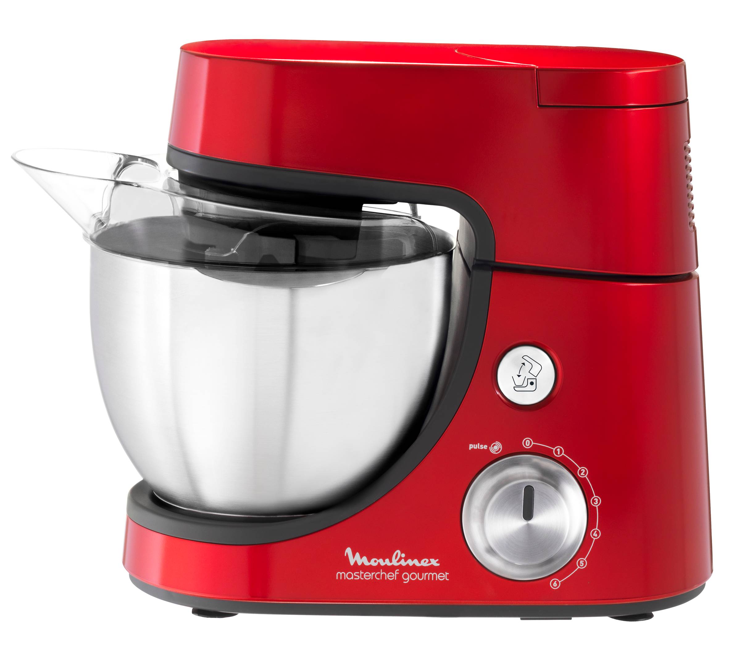 MASTERCHEF GOURMET ROUGE + BLENDER + RAPER/TRANCHER