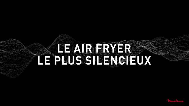 RECONDITIONNÉ Easy Fry Silence, air fryer, 5&nbsp;L, Technologie Silence, Gris charbon