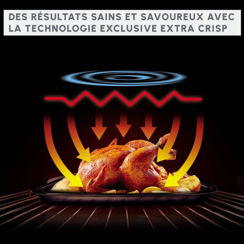 Easy Fry, 20L, Four air fryer, Noir