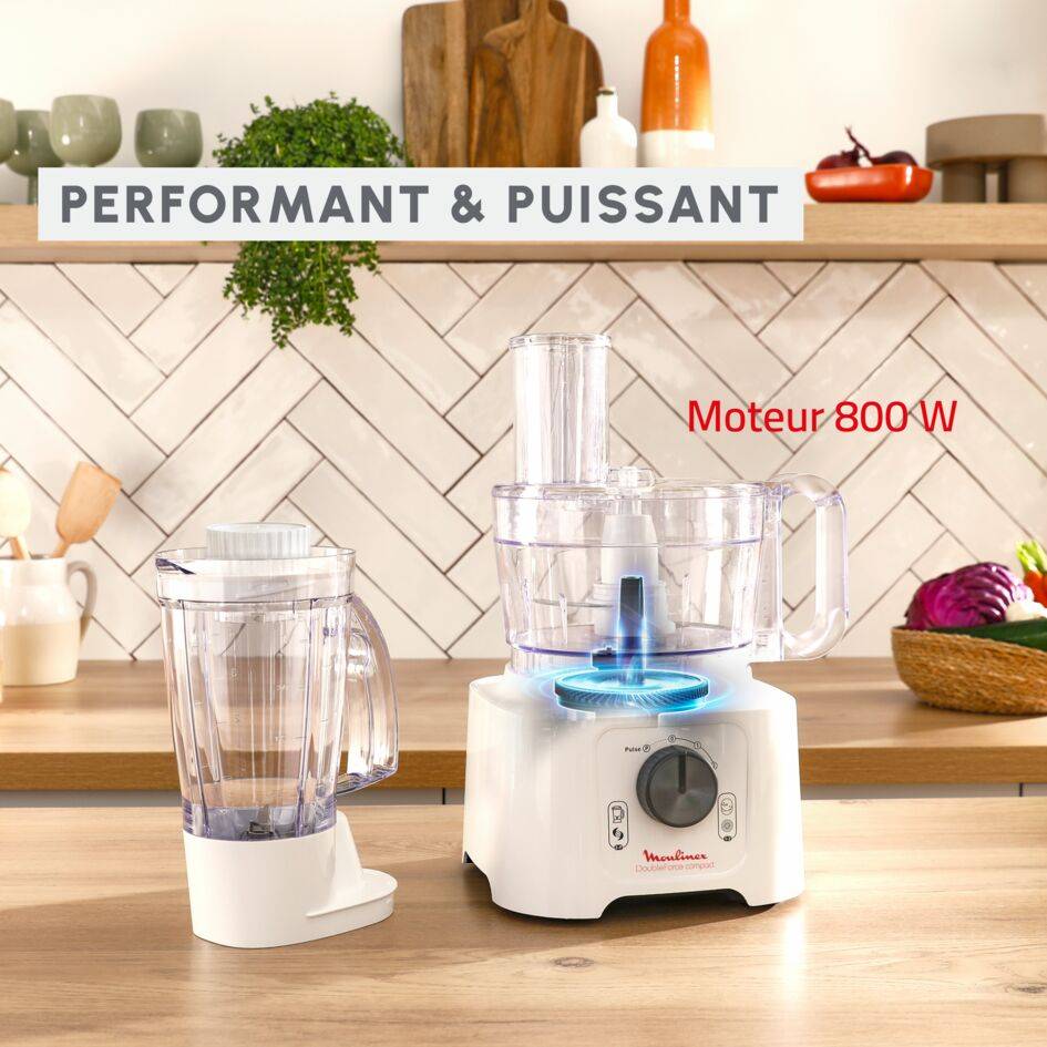 DOUBLE FORCE COMPACT Blanc