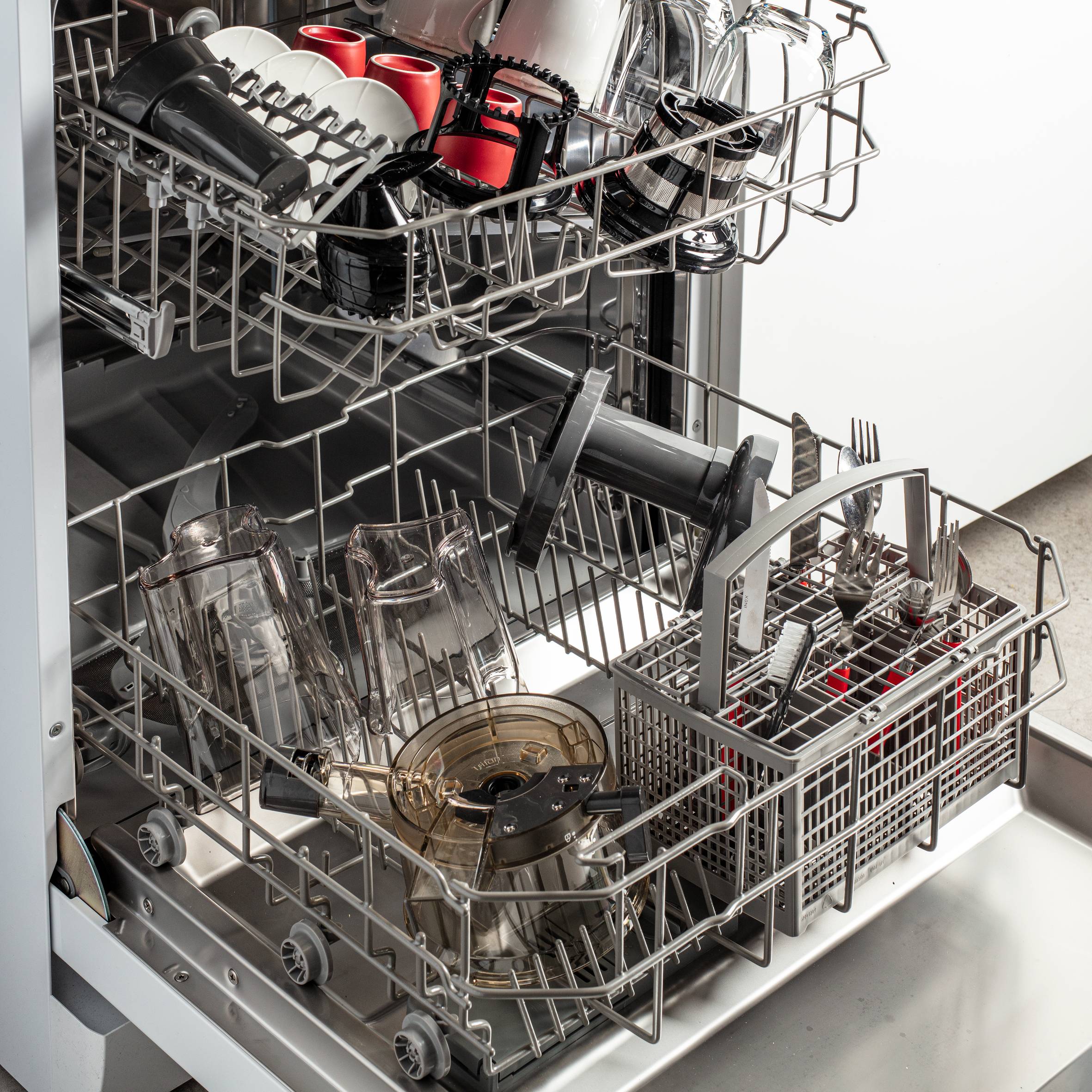 Juiceo, Centrifugeuse, 1 vitesse, Fonction reverse, Facile à nettoyer, Capacité 800ml, Blanche