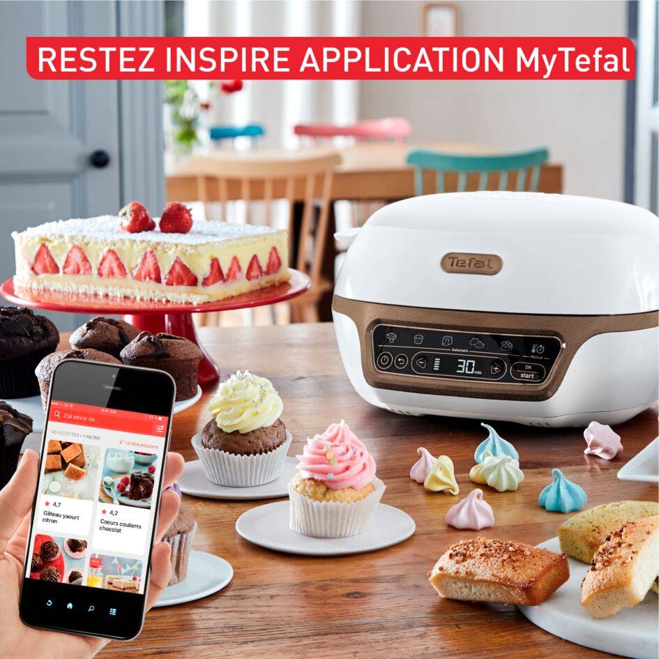 Cake Factory, Appareil à gâteau, 5&nbsp;programmes automatiques intelligents, Compact