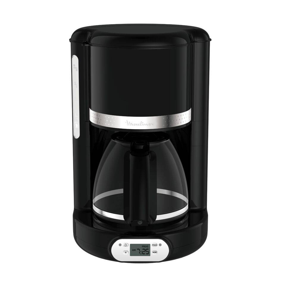 Moulinex Soleil noire Cafetière filtre programmable 10 / 15 tasses