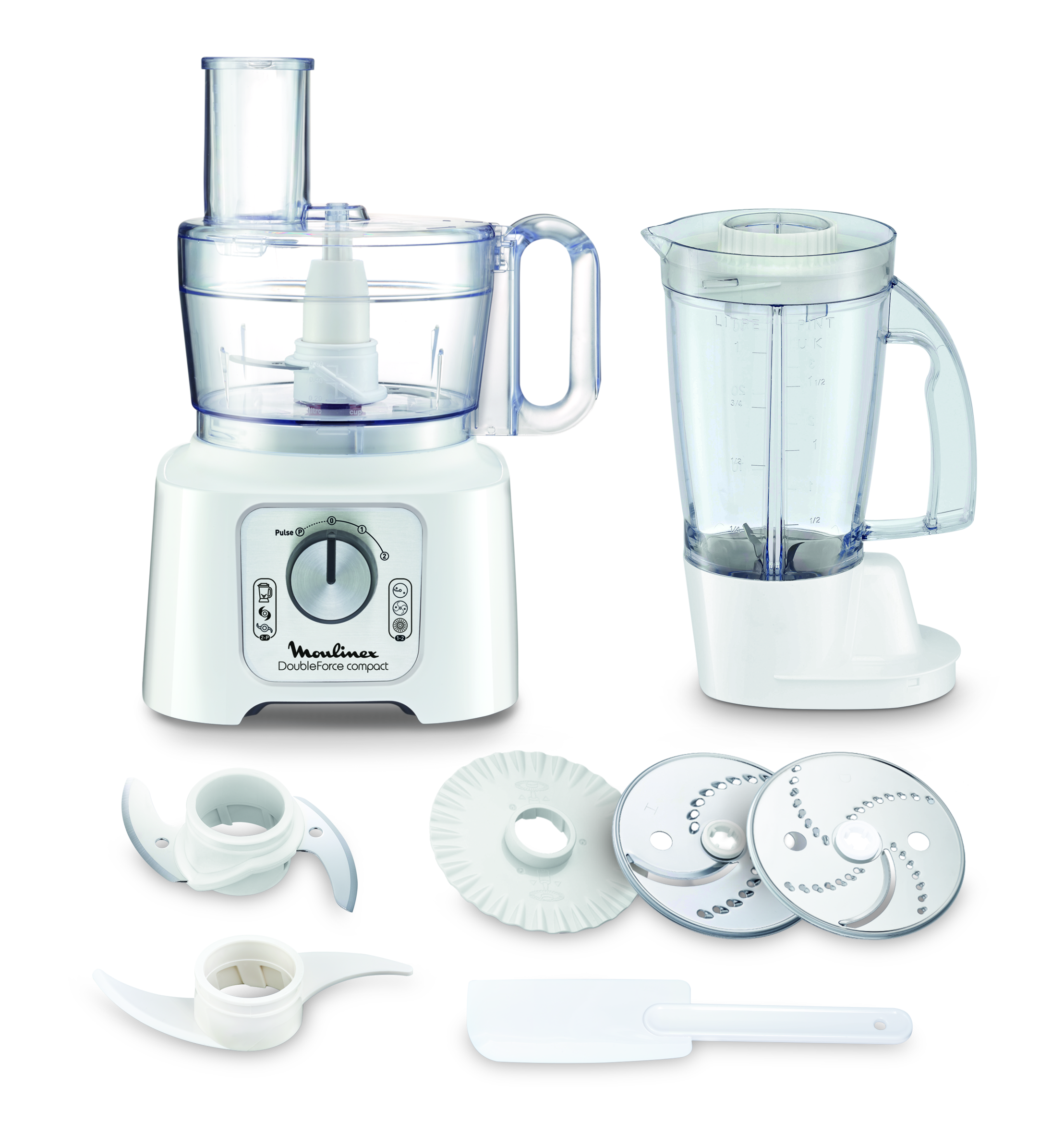 DOUBLE FORCE COMPACT BLANC