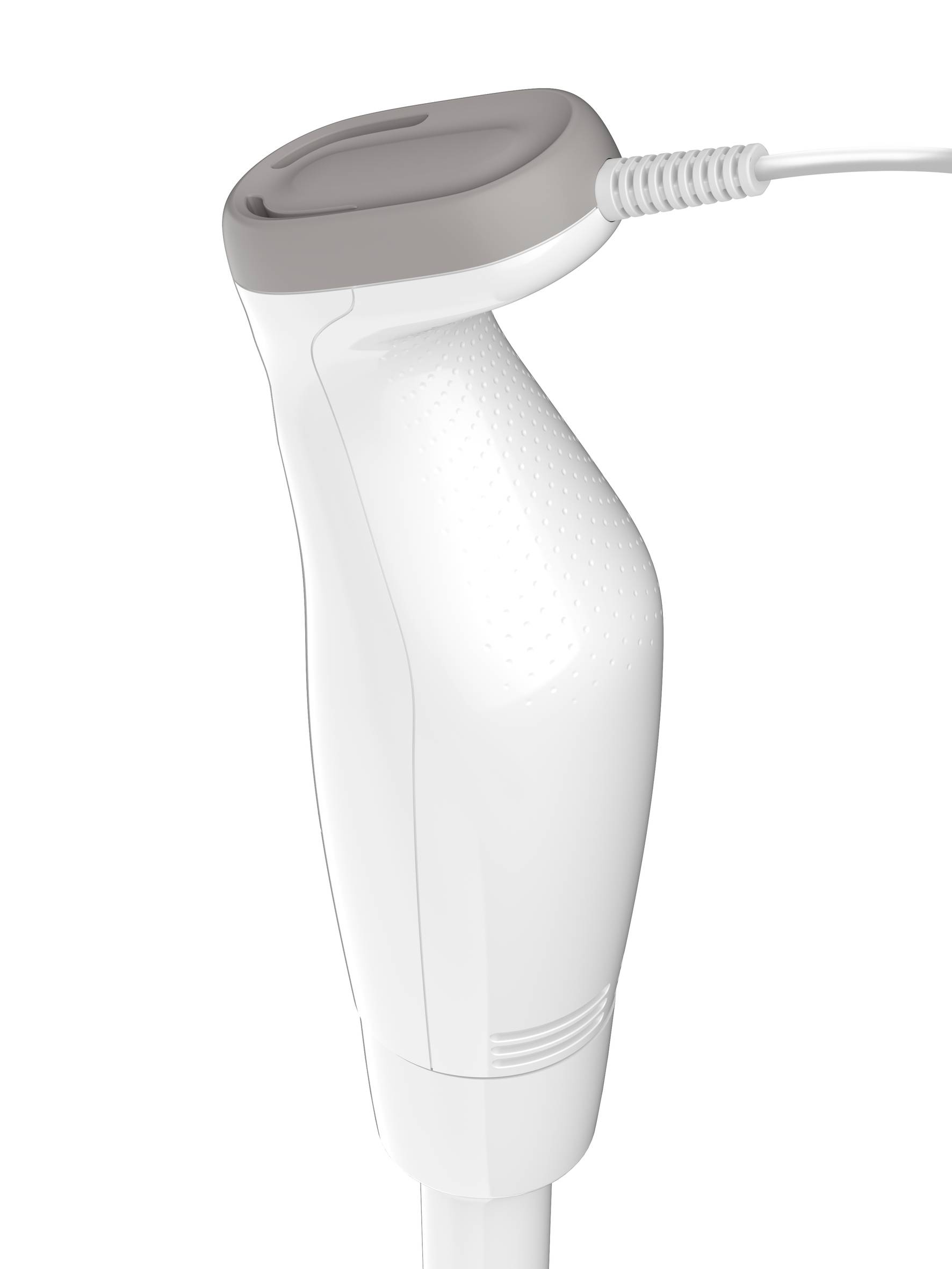 Easychef, Pied mixeur, 2 vitesses, 2 lames ZELKROM, 450 W, Blanc