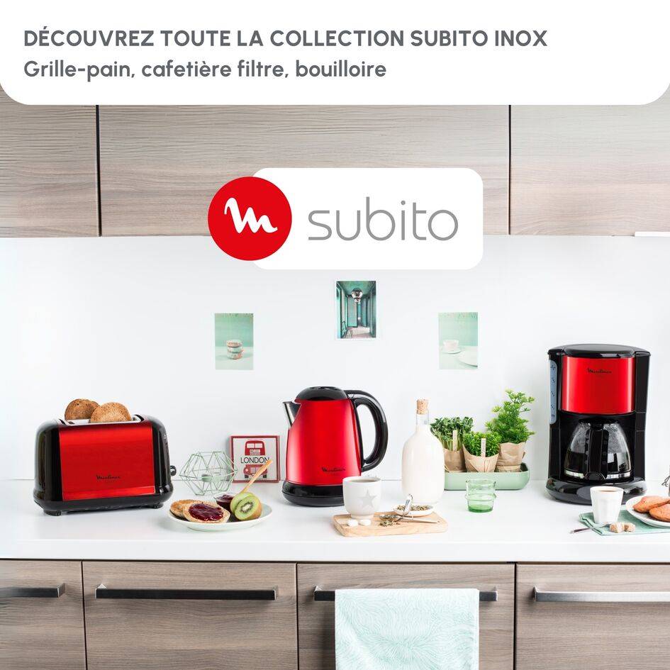 Cafetière Subito Rouge