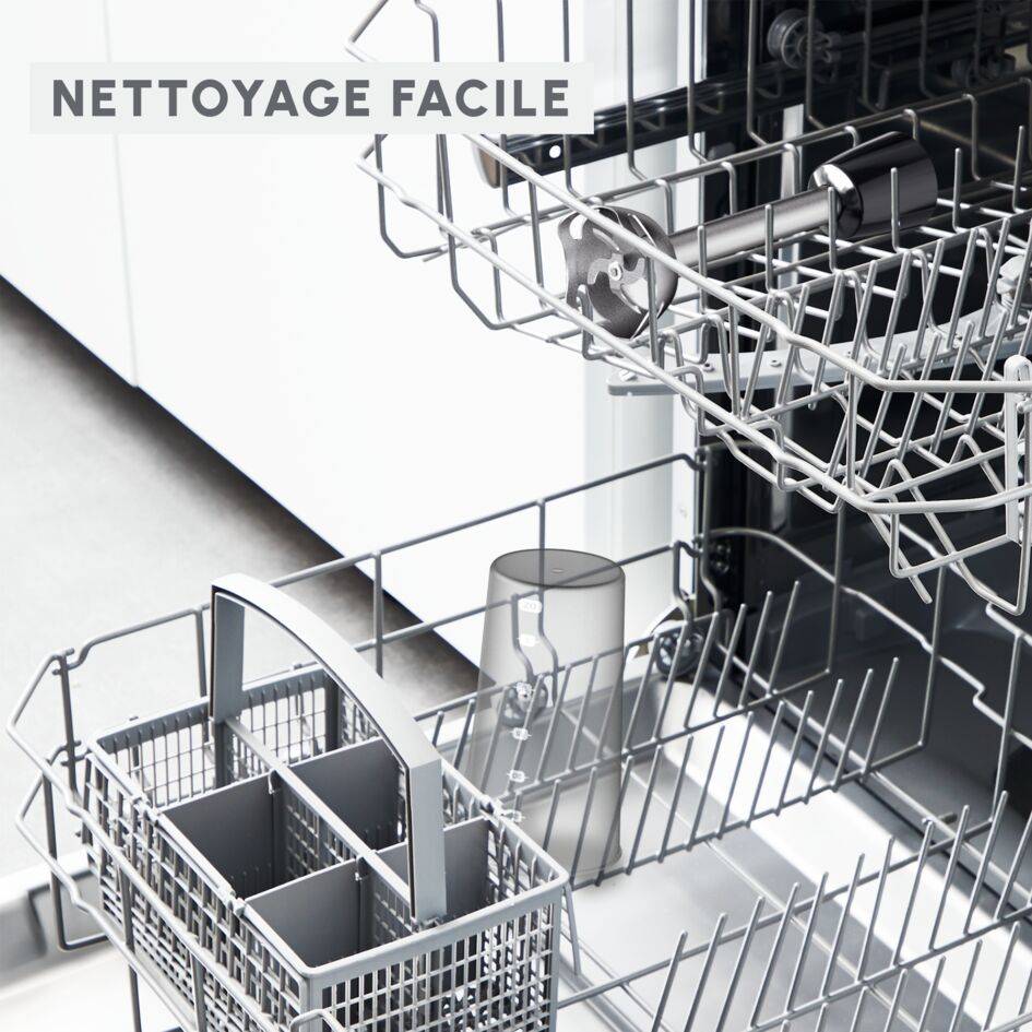 Quickchef+, Mixeur plongeant, 1000 W, 20 vitesses