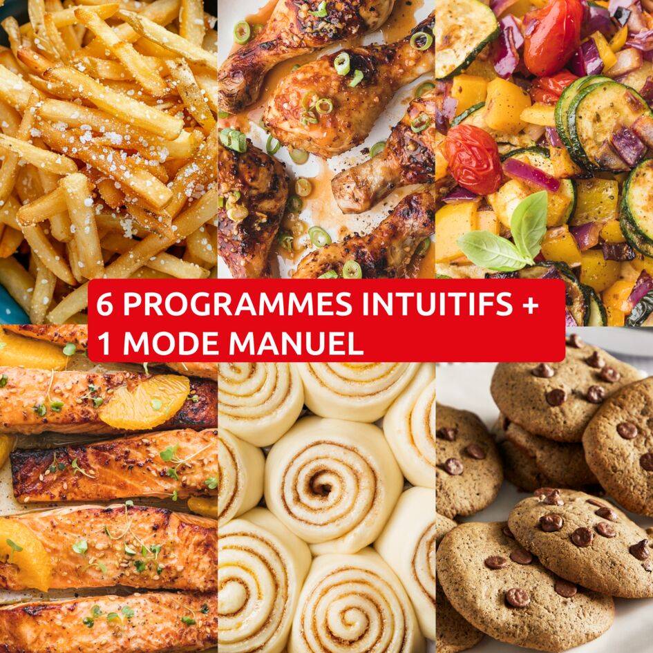 Easy Fry Crispy Stack, Dual Air fryer, Noir