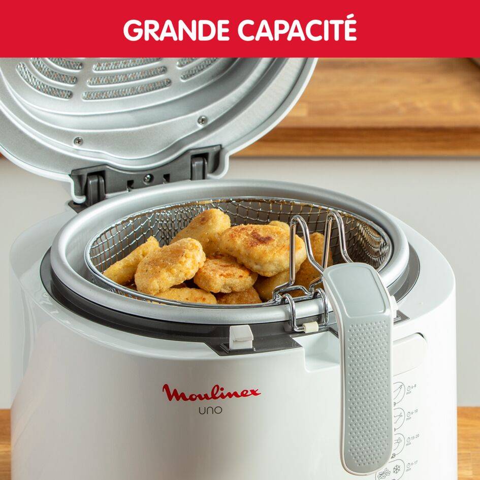 Fry Uno, Friteuse, capacité 1 kg, 4 personnes, Compacte