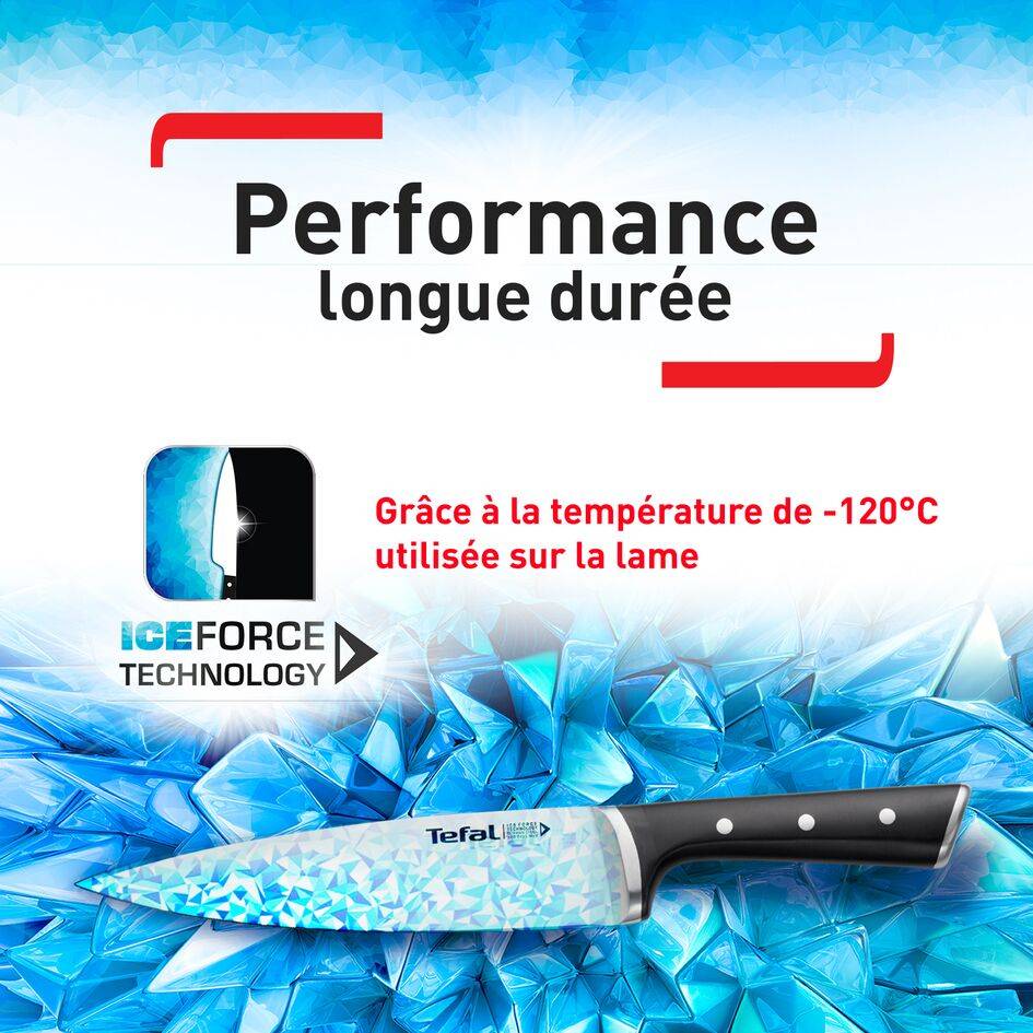 Ingenio Ice Force couteau santoku 18cm