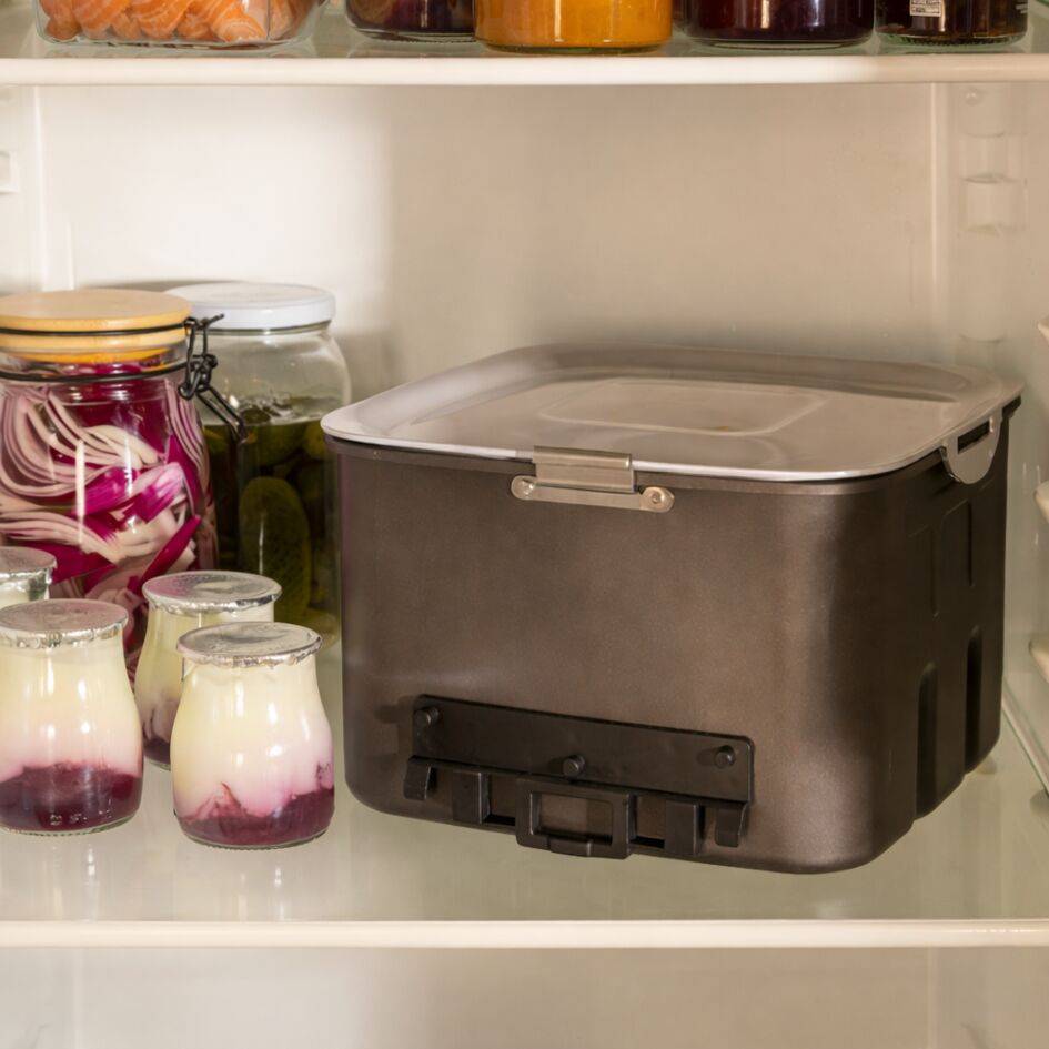 Ensemble de rangement Easy Fry Silence 7 L, tiroir supplémentaire, grille et couvercle