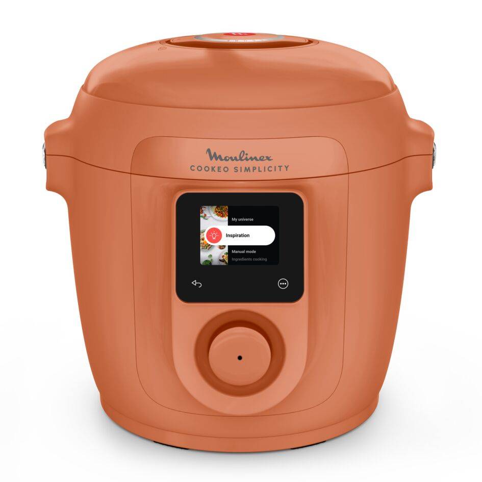 Cookeo Simplicity, Multicuiseur, 6 modes de cuisson, Cuisson sous pression, Terracotta