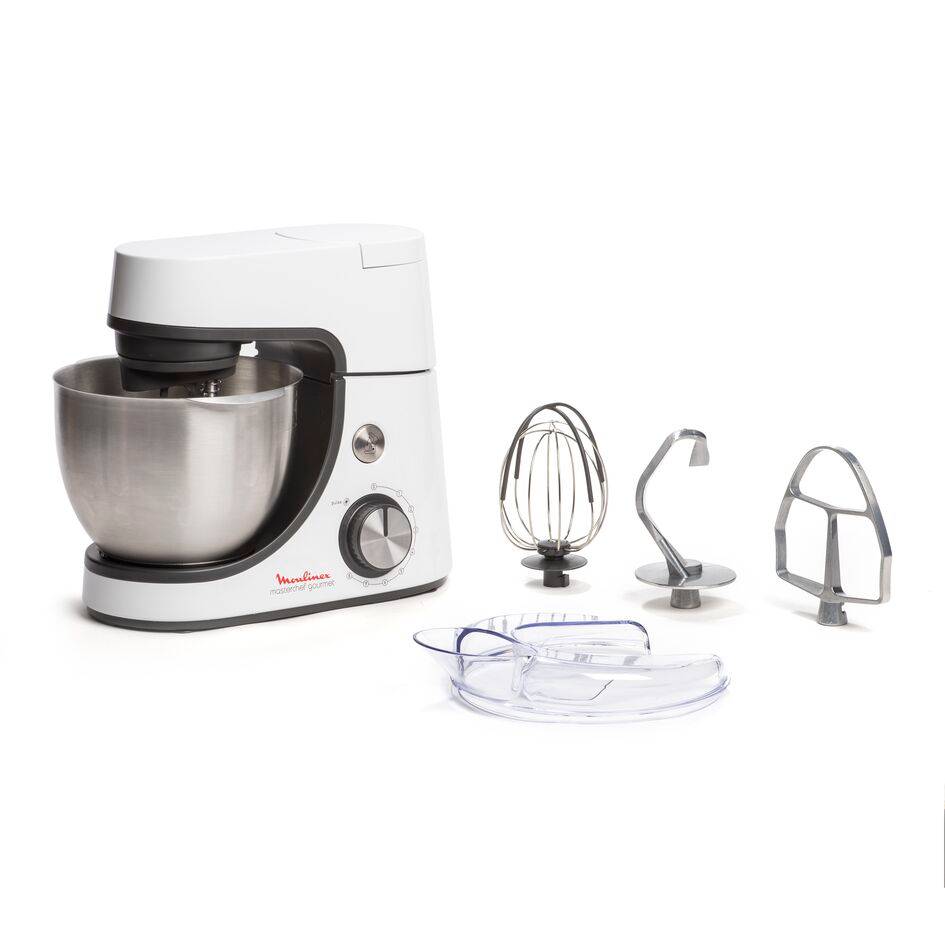 Masterchef Gourmet+, Robot pâtissier, Bol de 4,6 L, Kit pâtisserie, 1110W