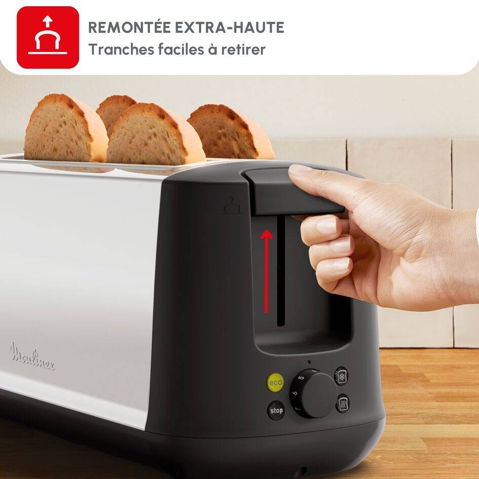 Subito Select inox 2 longues fentes