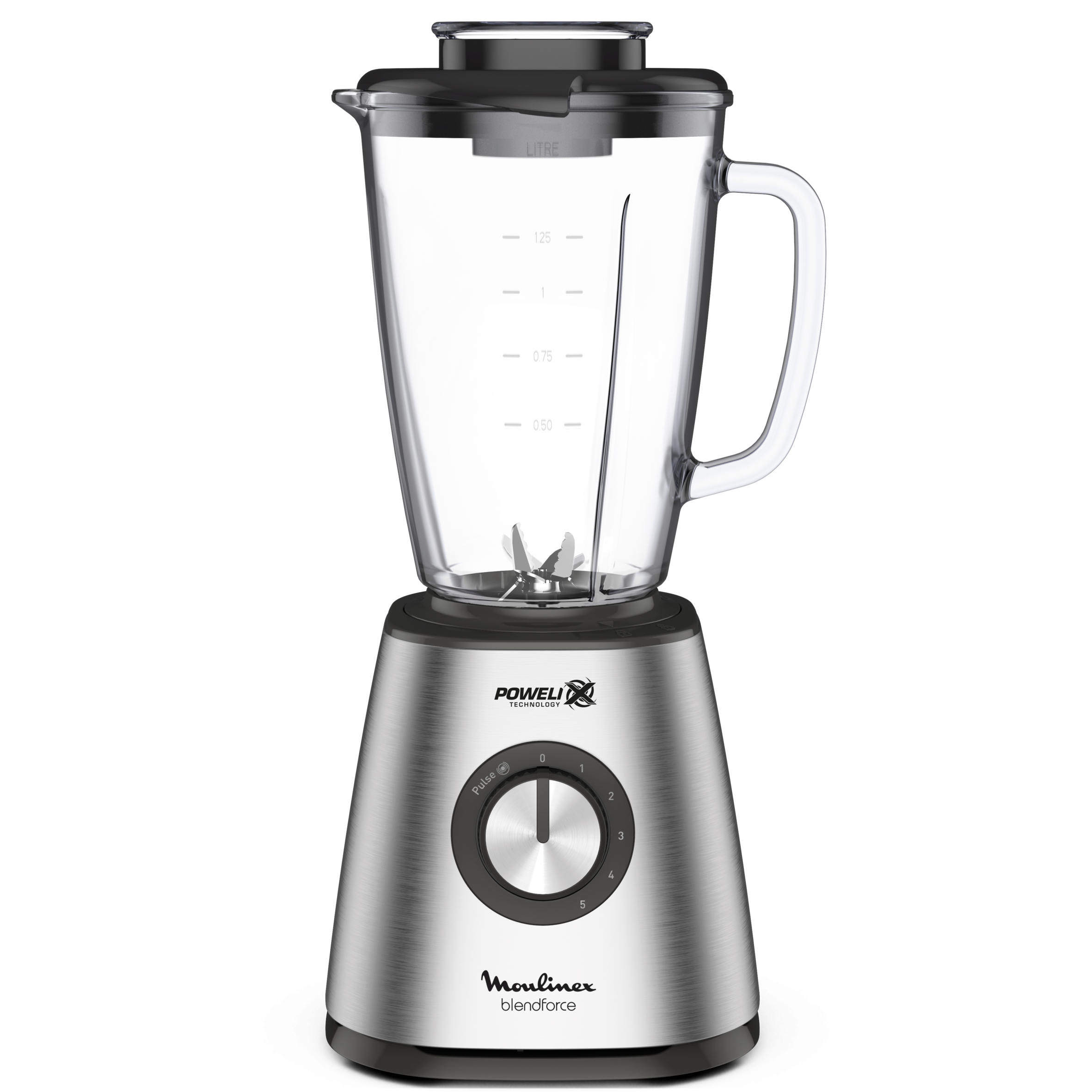 RECONDITIONNE Blendforce 2, Blender, Bol verre 1.75L, 800W, 5 vitesses, 6 lames
