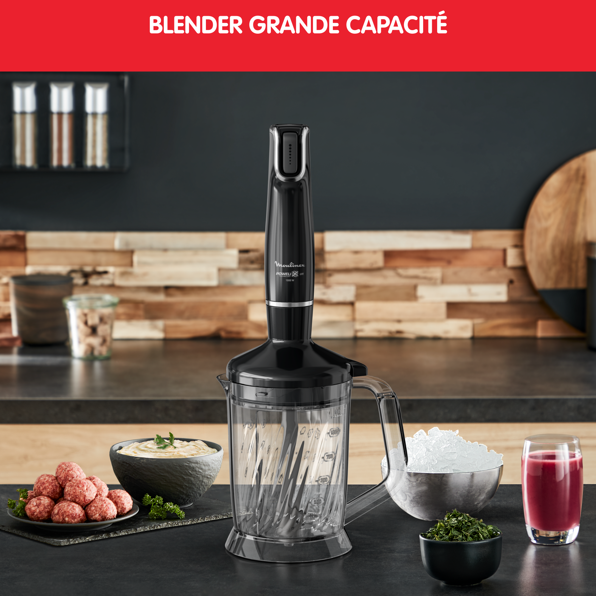 INFINYFORCE AVEC ACCESSOIRE BLENDER XL