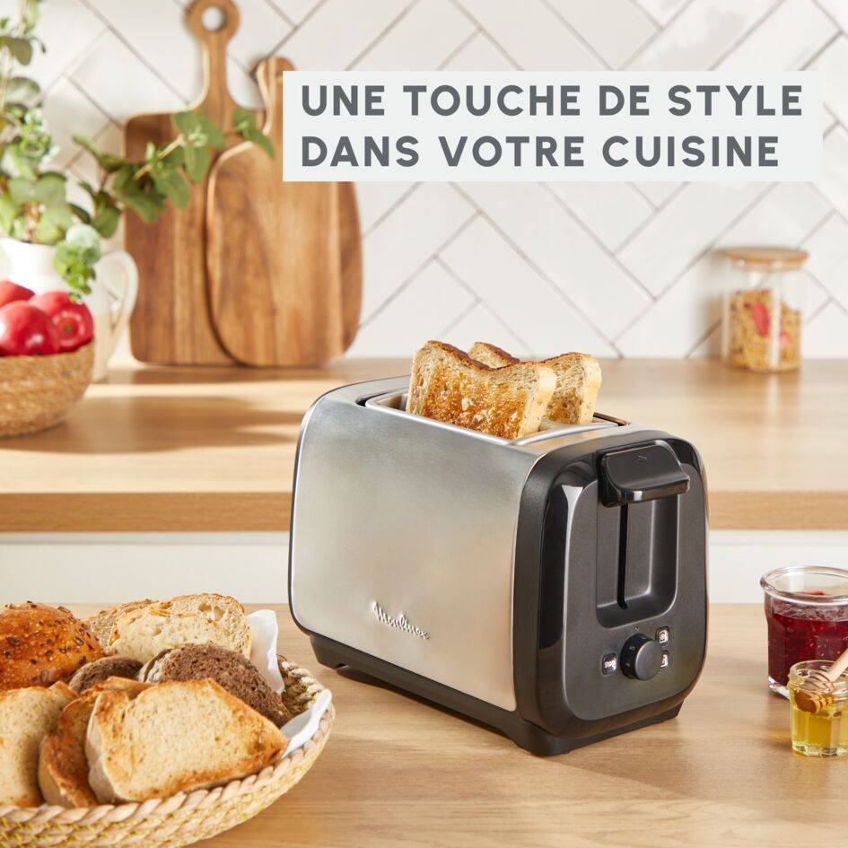 Grille-pain, Subito, 2 fentes, Inox