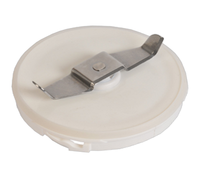 Support blanc avec couteau SS-192848