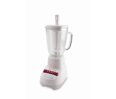 turbo blender electronic blanc/rouge