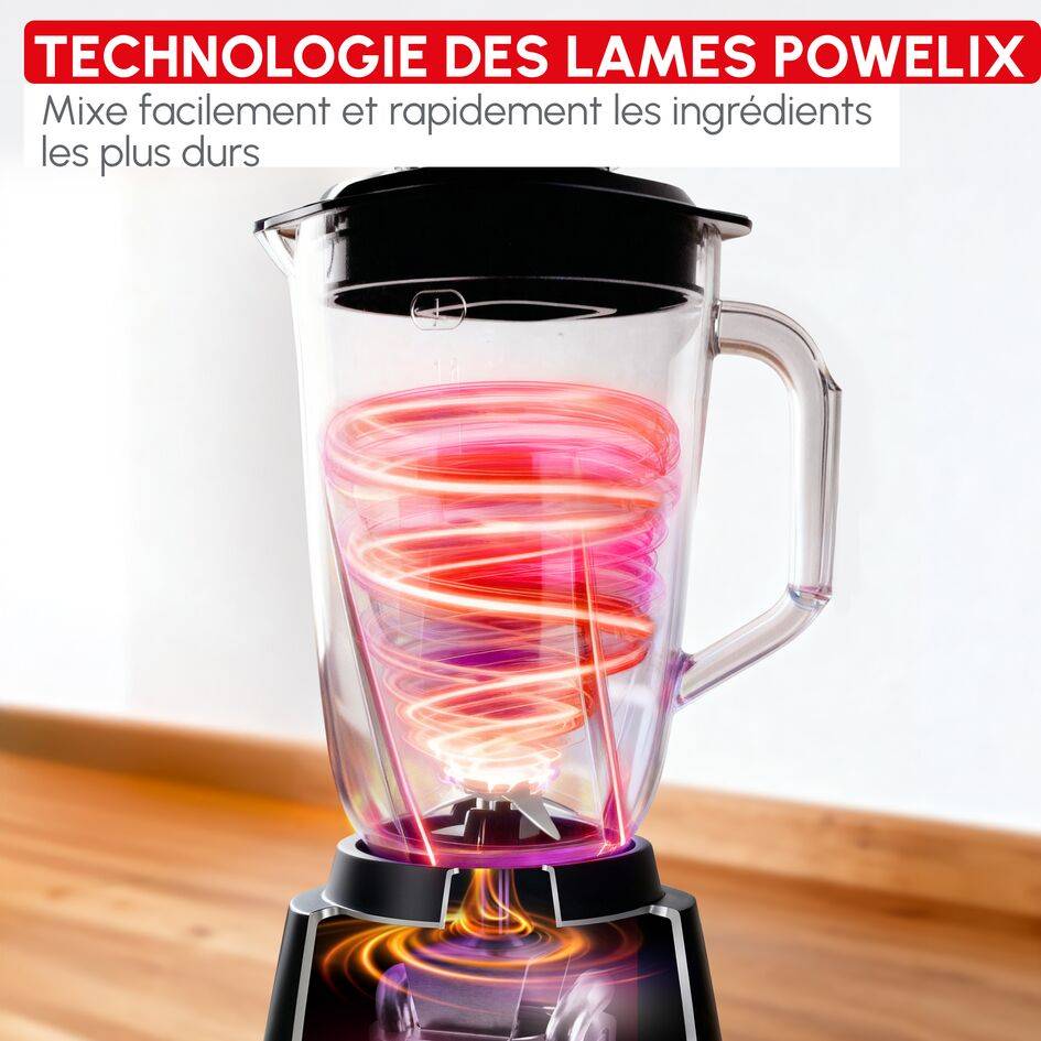 Blendforce, Blender, 600&nbsp;W, Mixage rapide et homogène, Facile à utiliser