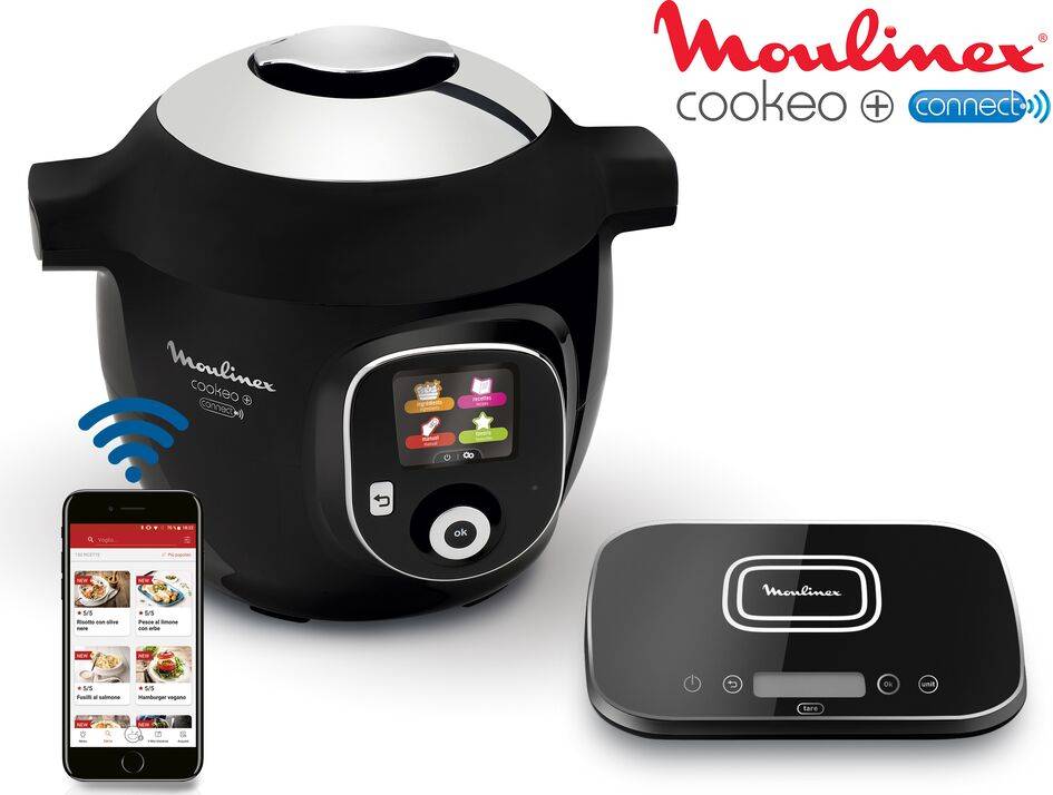 COOKEO+ CONNECT GRAMEEZ   6L 150 RECETTES NOIR