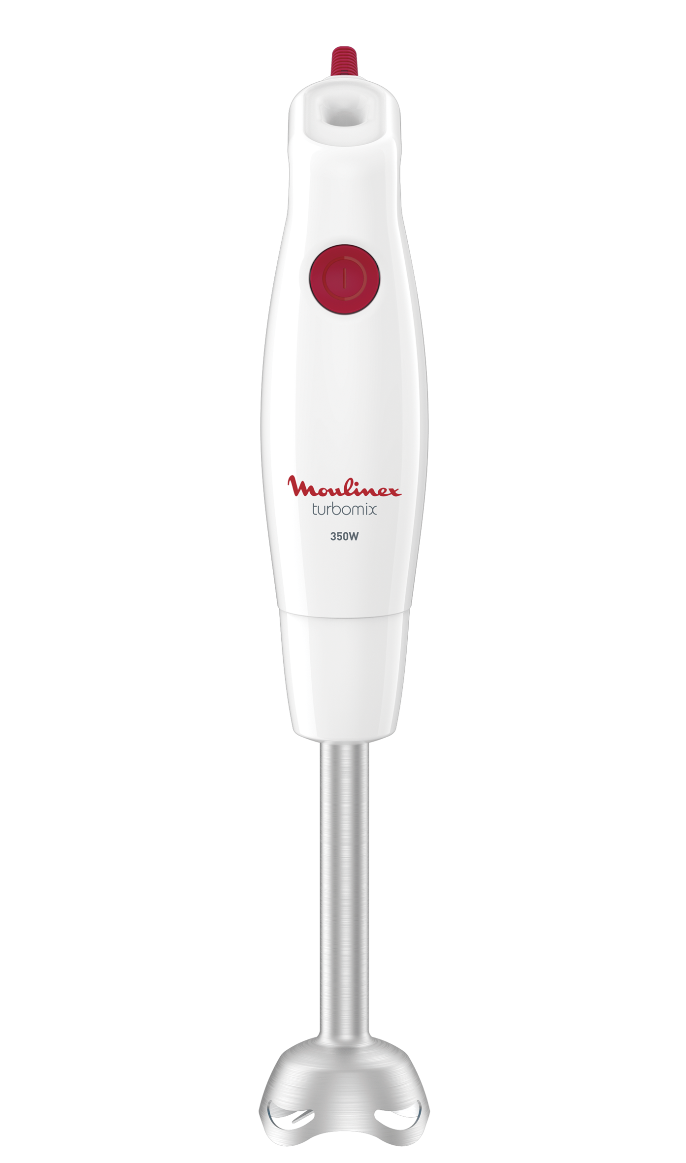 Turbomix, Pied mixeur, 2 lames ZELKROM, 350 W, blanc