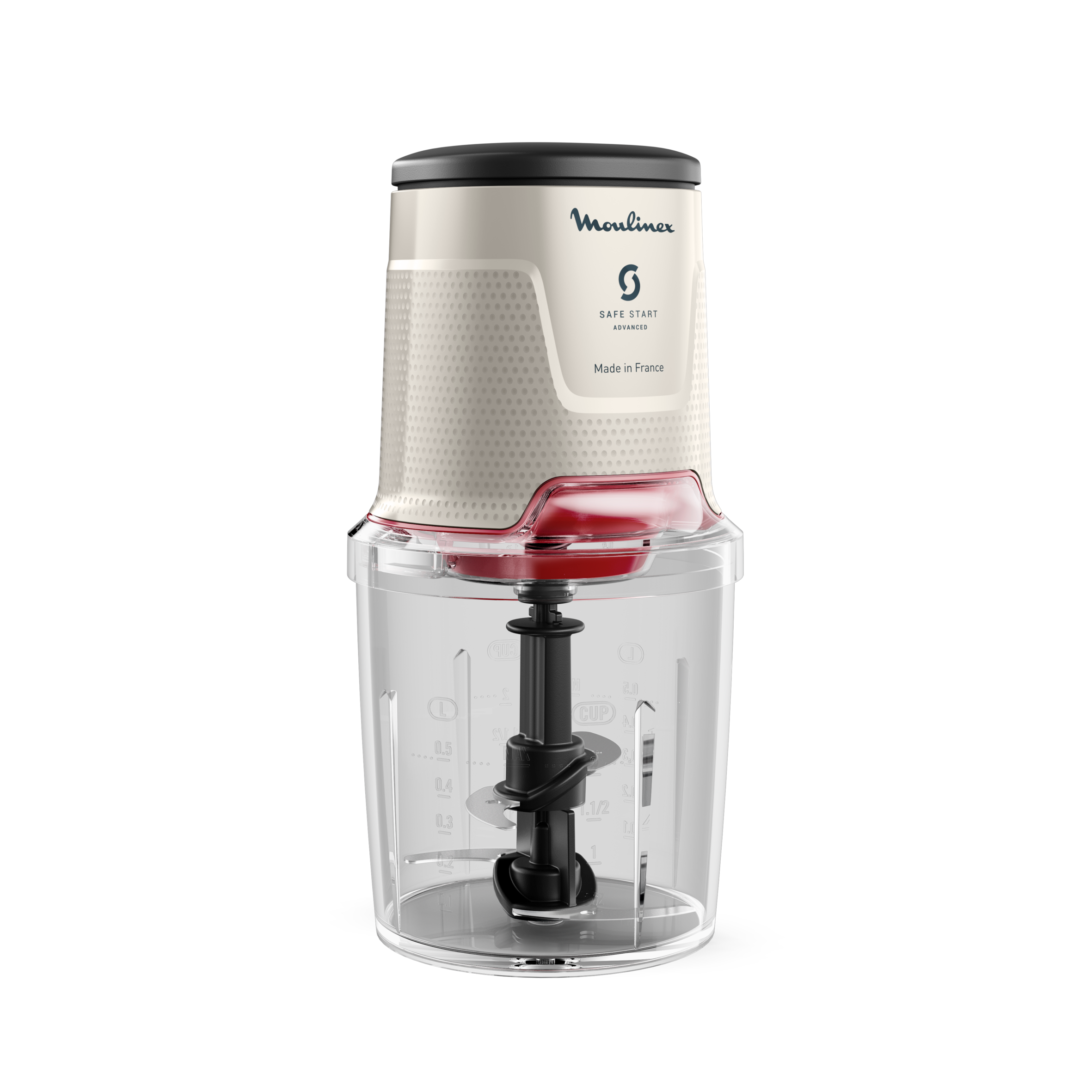 Easy Press, Hachoir électrique, 600&nbsp;W, 4&nbsp;lames, Ecru