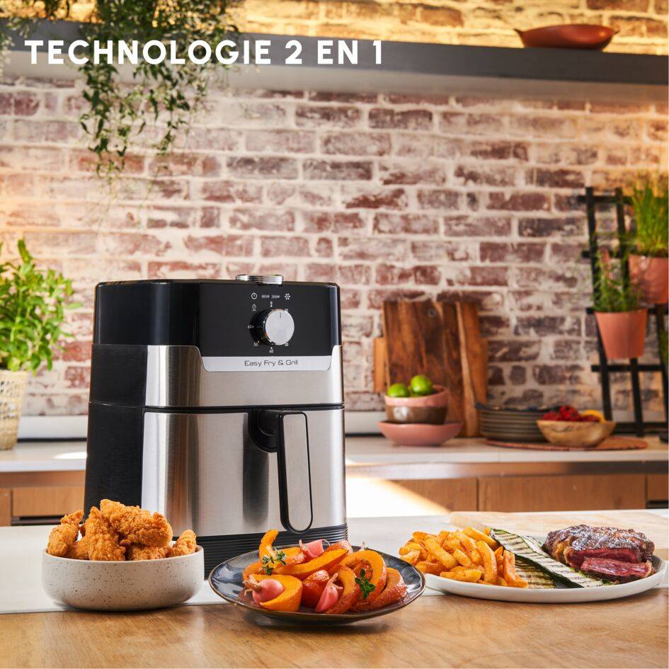 Easy Fry & Grill Meca, Air Fryer, 4,6 L (6 pers.)