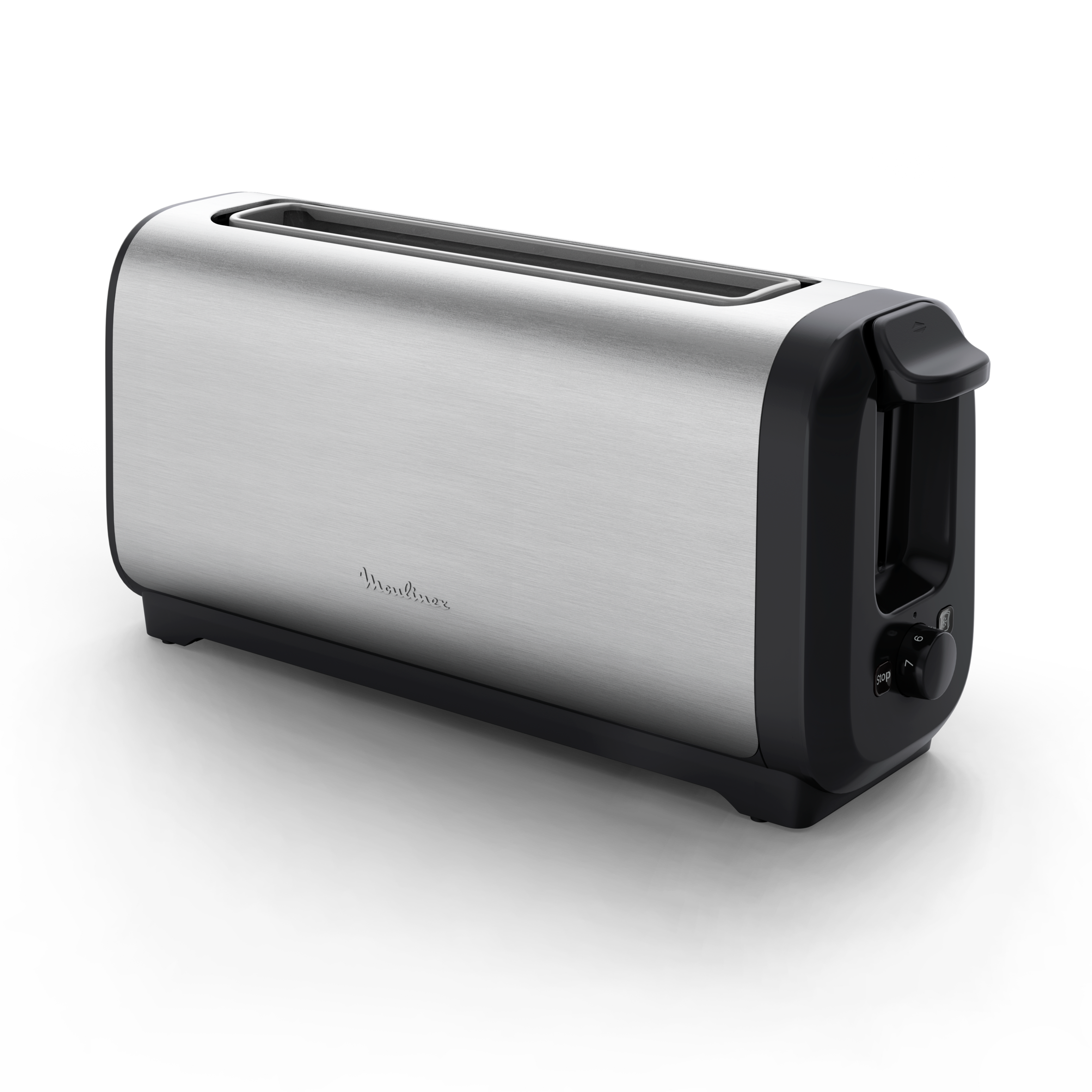 Grille-pain, Subito, 1 longue fente, Inox