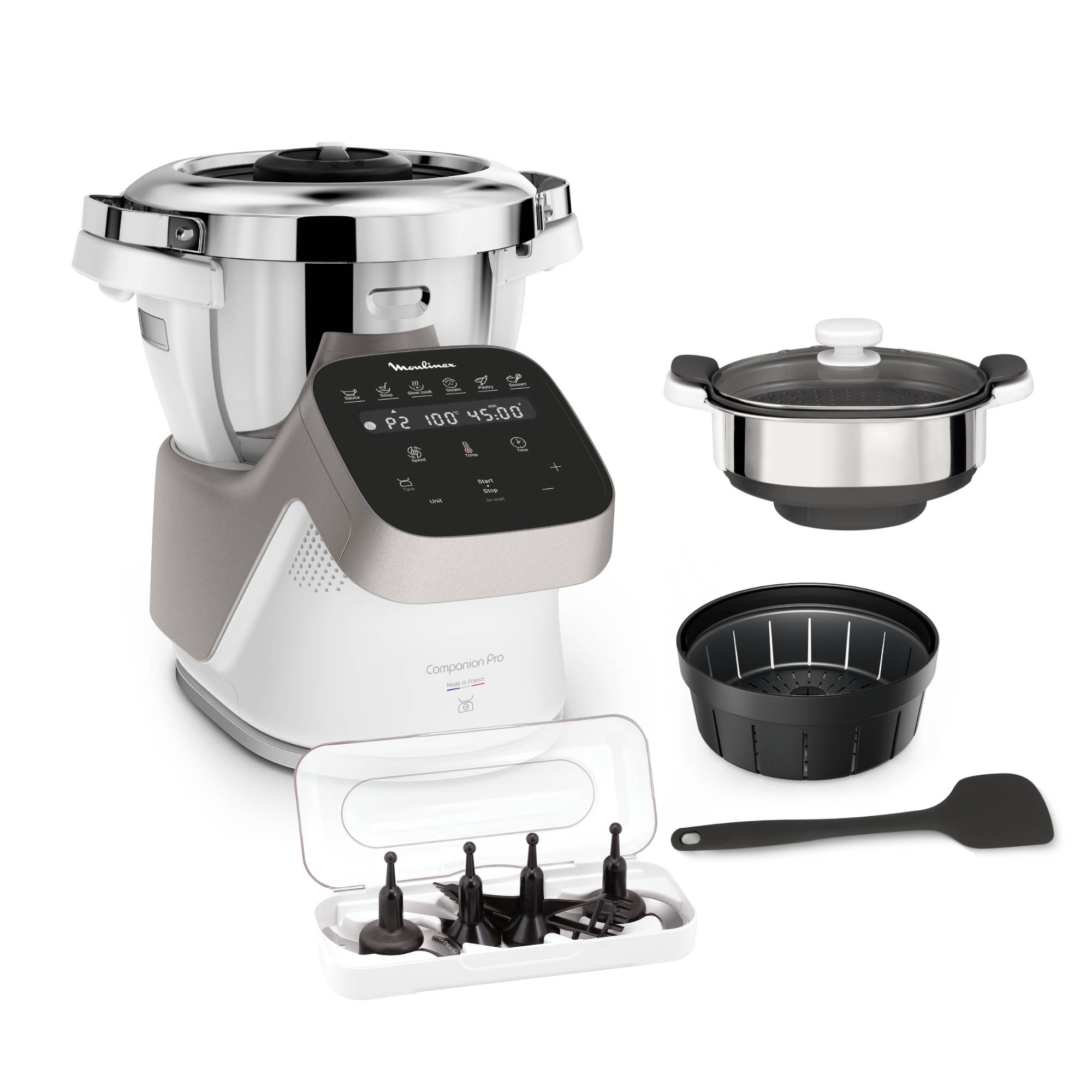 Robot cuiseur Companion Pro + Cuiseur vapeur