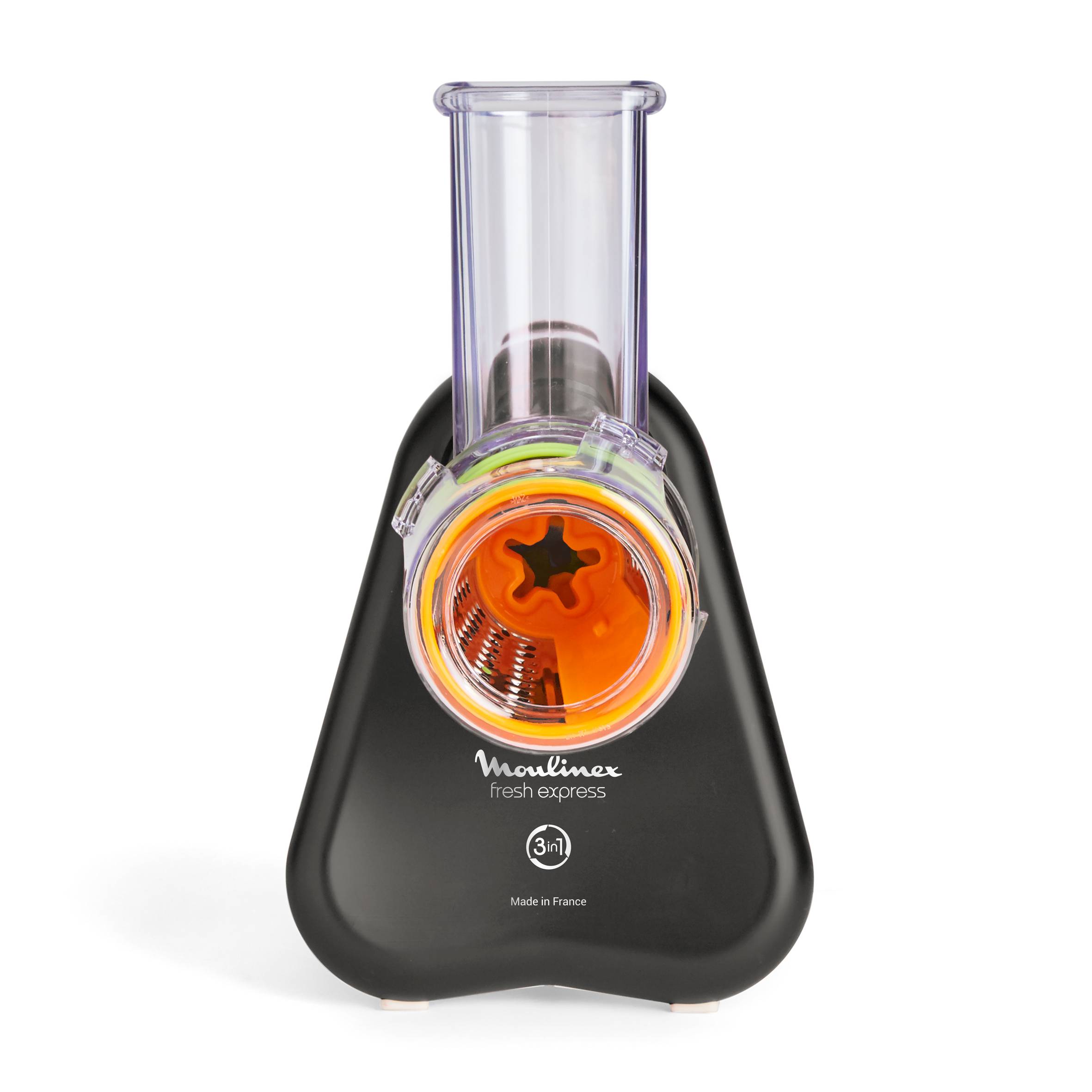 Fresh Express 3-en-1, Découpe-légumes, 3 cônes, gris